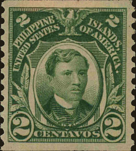 Front view of Philippines (US) 326 collectors stamp