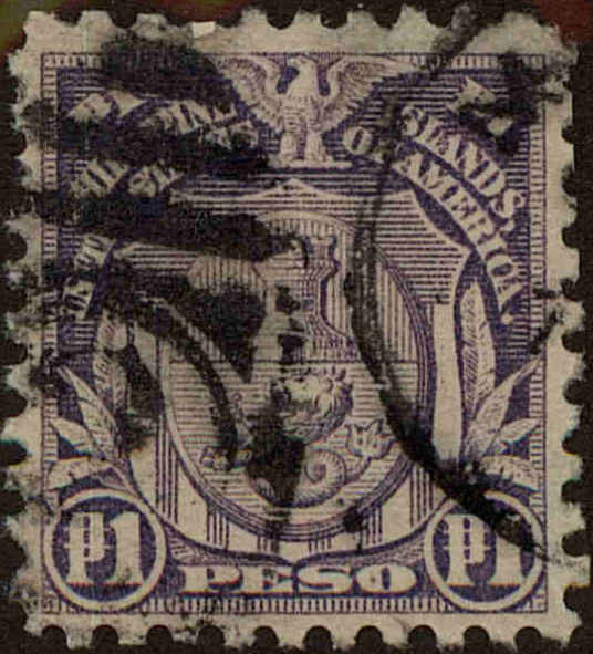 Front view of Philippines (US) 284 collectors stamp