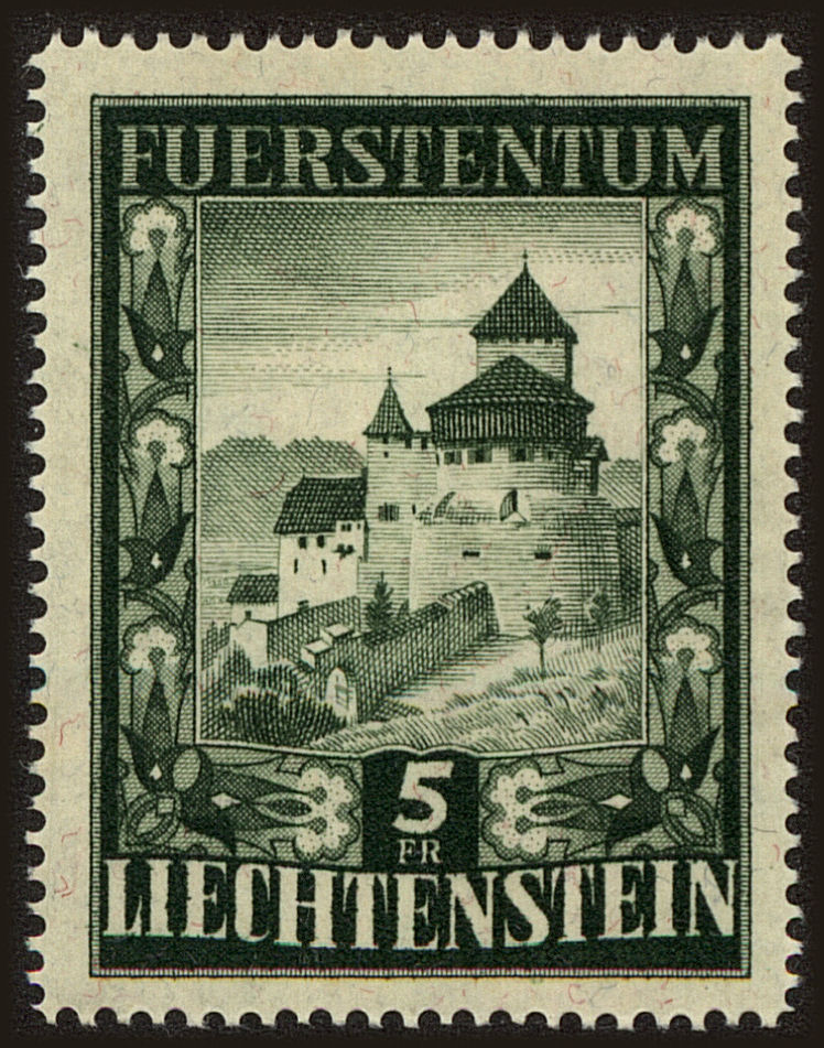 Front view of Liechtenstein 264 collectors stamp