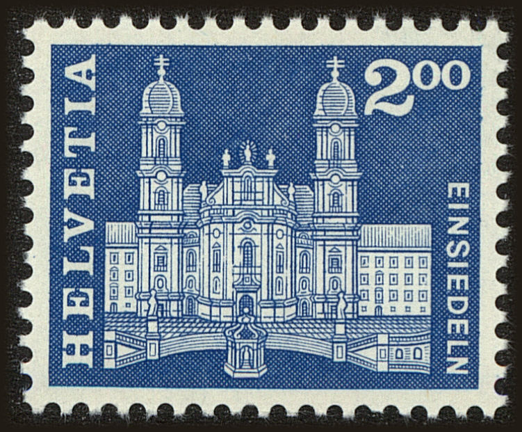 Front view of Switzerland 399 collectors stamp