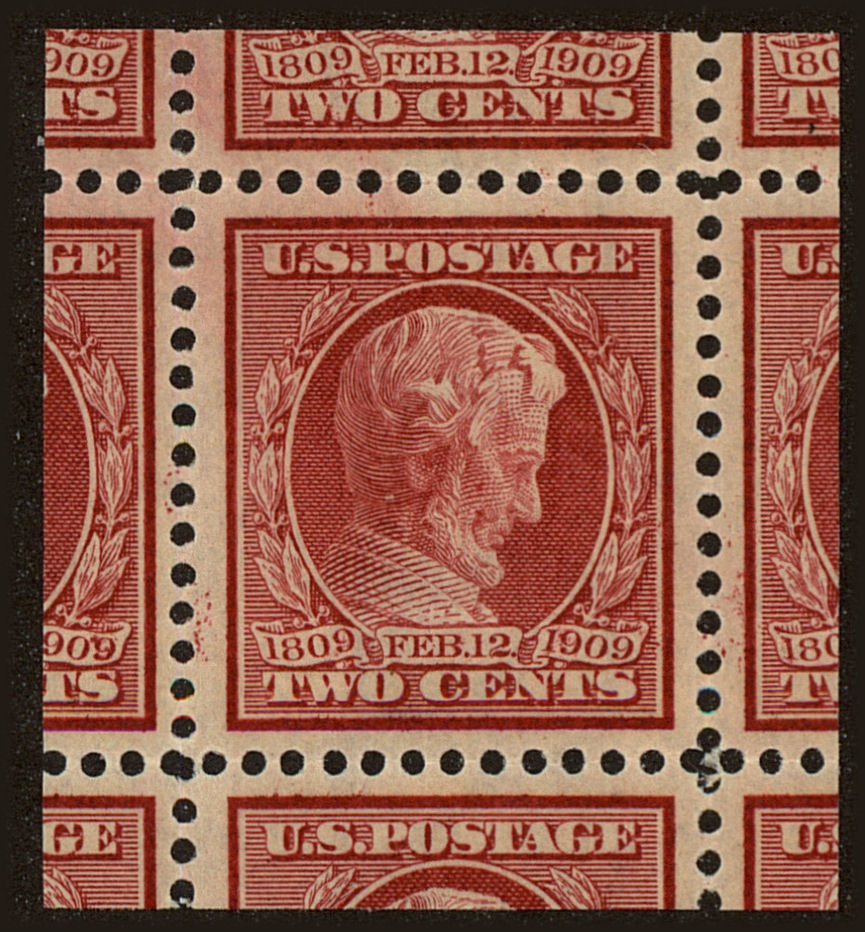 Front view of United States 367 collectors stamp