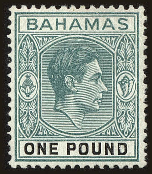 Front view of Bahamas 113a collectors stamp
