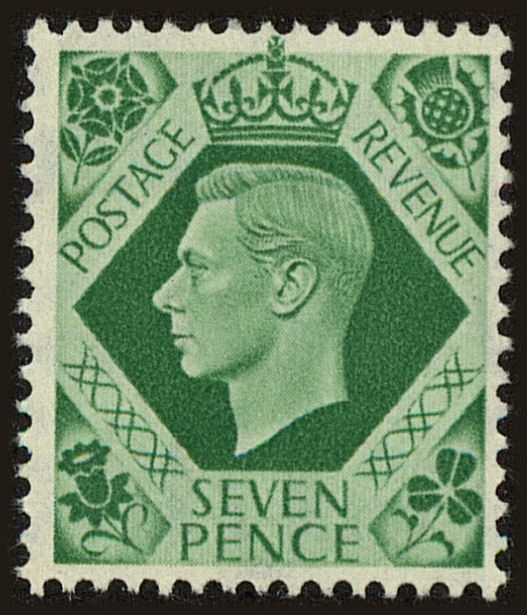 Front view of Great Britain 244 collectors stamp