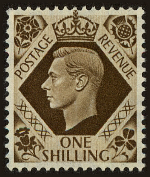 Front view of Great Britain 248 collectors stamp