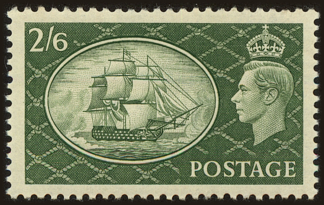 Front view of Great Britain 286 collectors stamp