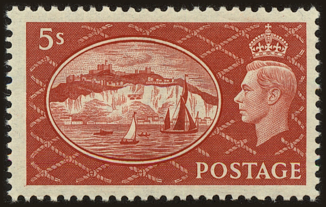 Front view of Great Britain 287 collectors stamp