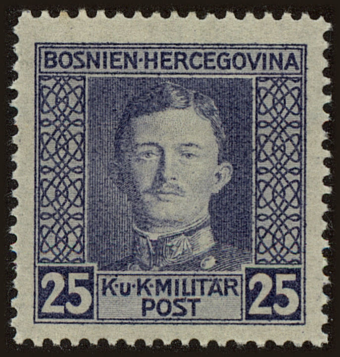 Front view of Bosnia and Herzegovina 112 collectors stamp