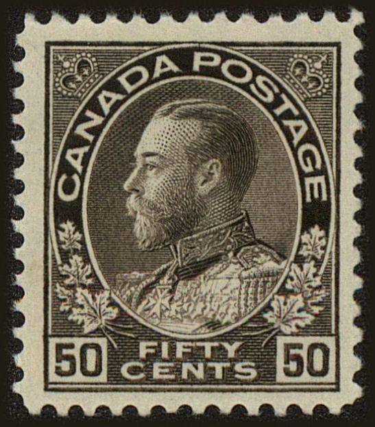 Front view of Canada 120 collectors stamp