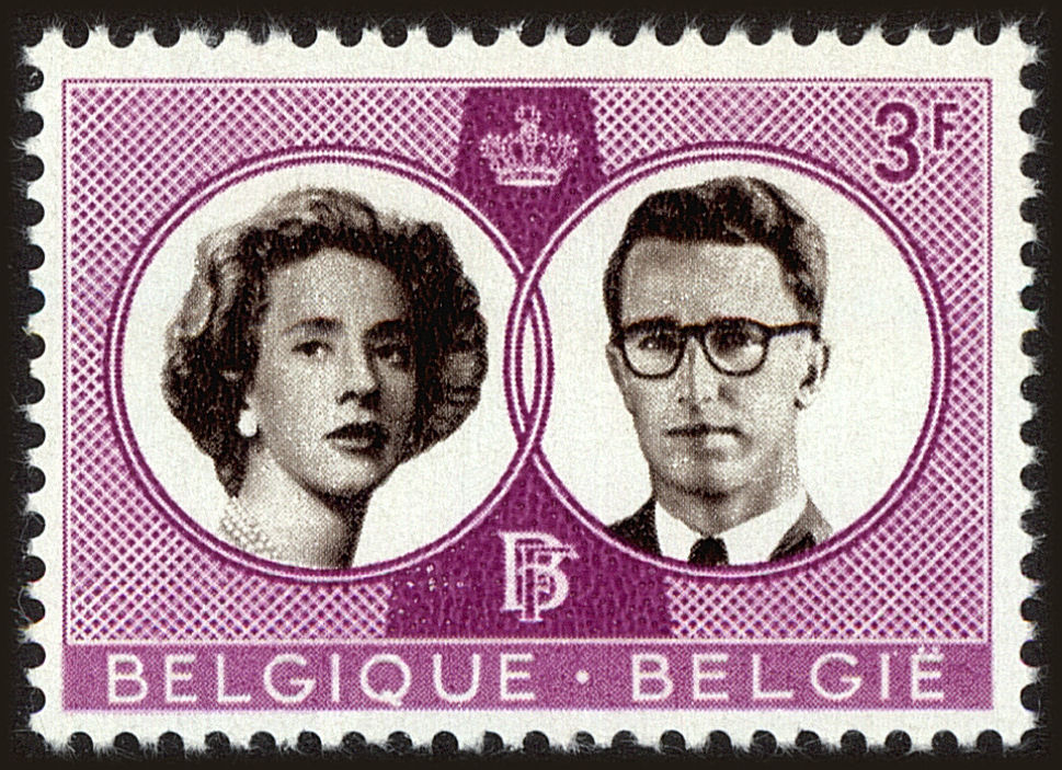 Front view of Belgium 561 collectors stamp