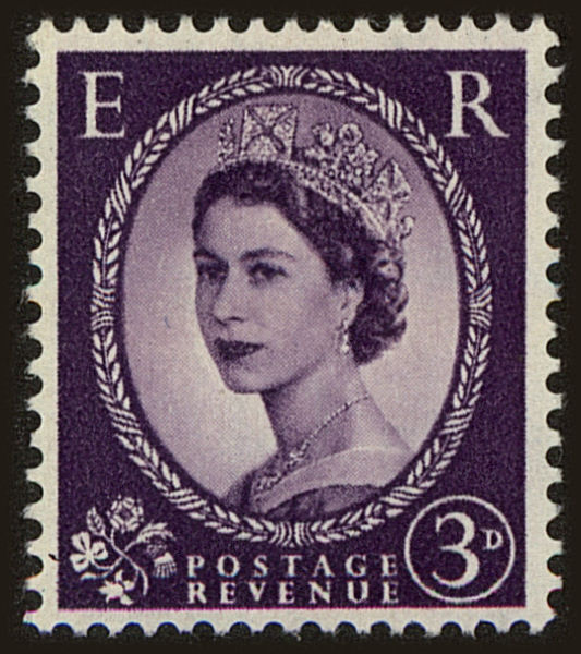 Front view of Great Britain 297 collectors stamp