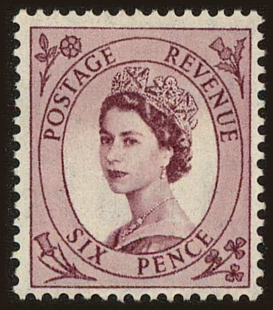 Front view of Great Britain 300 collectors stamp
