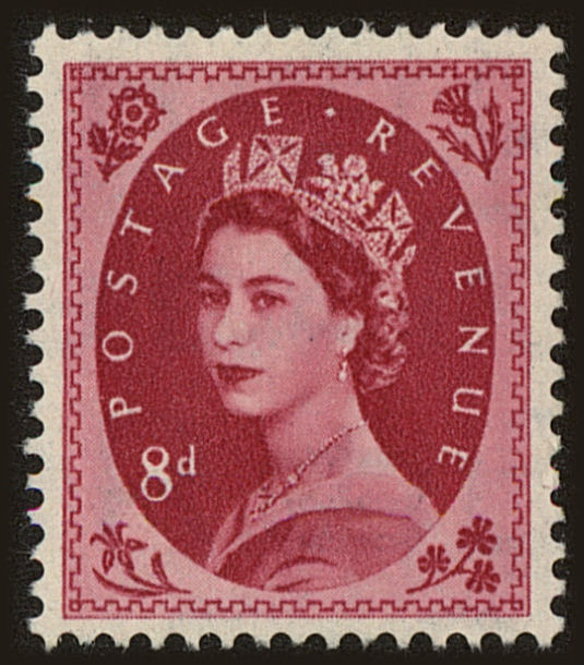 Front view of Great Britain 302 collectors stamp