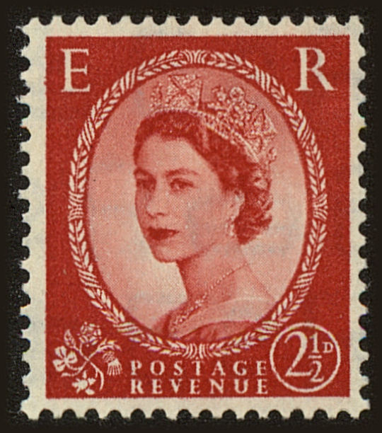 Front view of Great Britain 296 collectors stamp