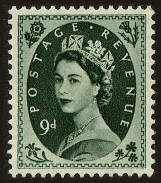 Front view of Great Britain 303 collectors stamp