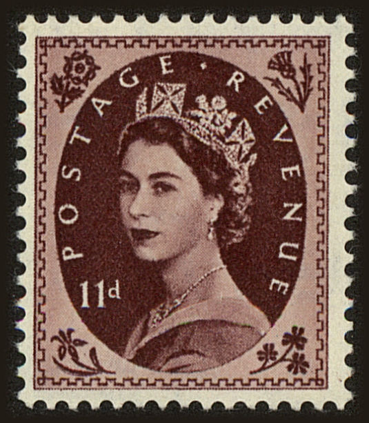 Front view of Great Britain 305 collectors stamp