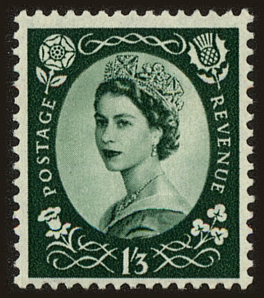 Front view of Great Britain 307 collectors stamp