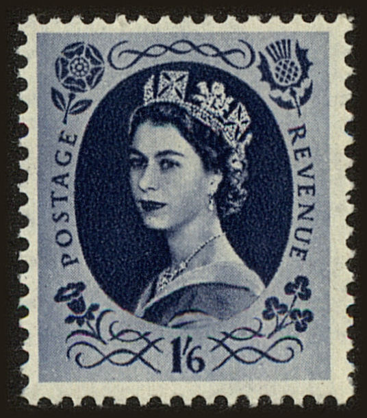 Front view of Great Britain 308 collectors stamp