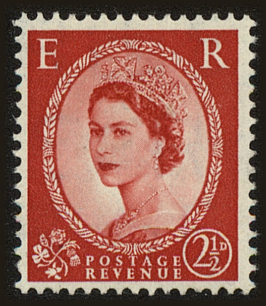 Front view of Great Britain 296 collectors stamp