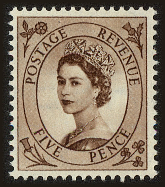 Front view of Great Britain 299 collectors stamp