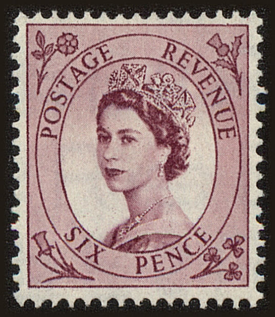 Front view of Great Britain 300 collectors stamp