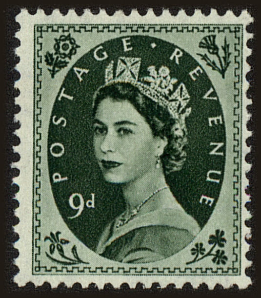 Front view of Great Britain 303 collectors stamp