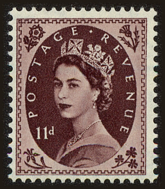 Front view of Great Britain 305 collectors stamp