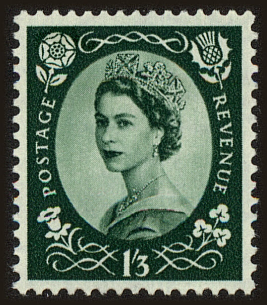 Front view of Great Britain 307 collectors stamp