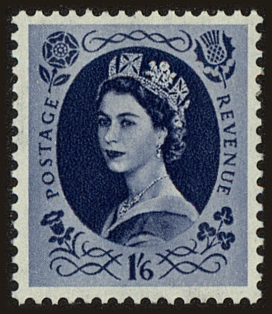 Front view of Great Britain 308 collectors stamp