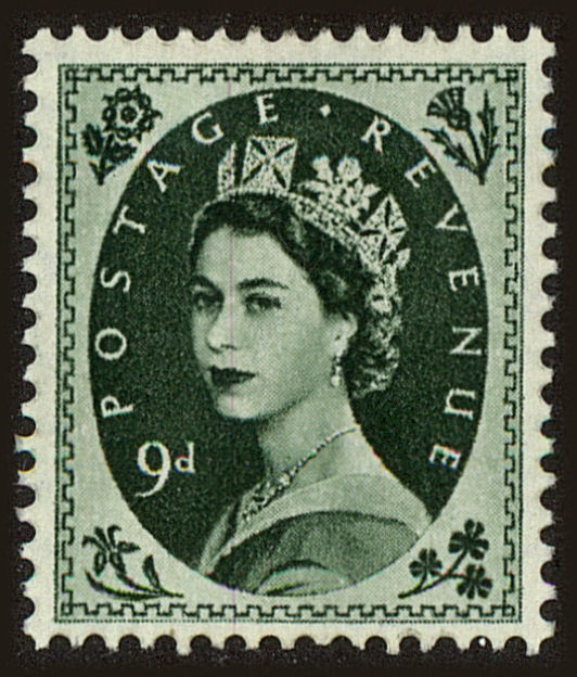 Front view of Great Britain 328 collectors stamp