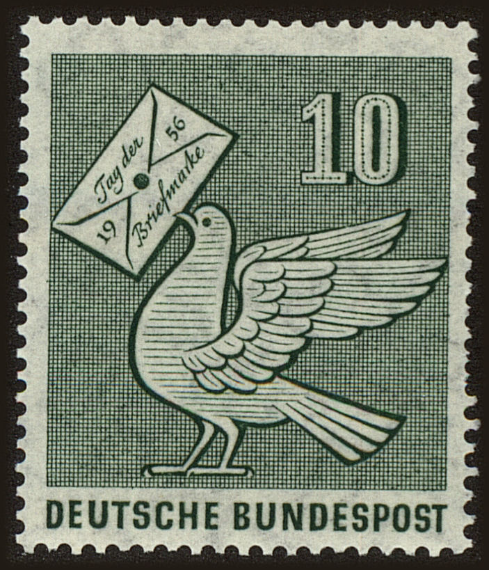 Front view of Germany 752 collectors stamp