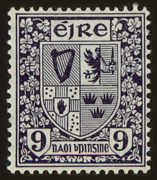 Front view of Ireland 115 collectors stamp