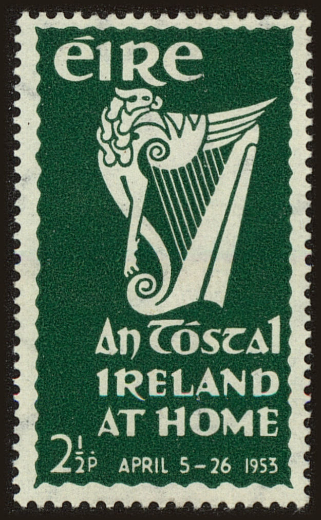 Front view of Ireland 147 collectors stamp