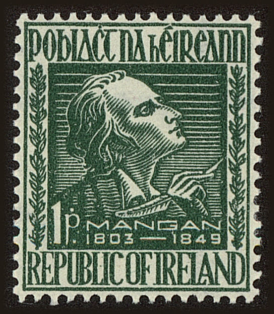 Front view of Ireland 141 collectors stamp