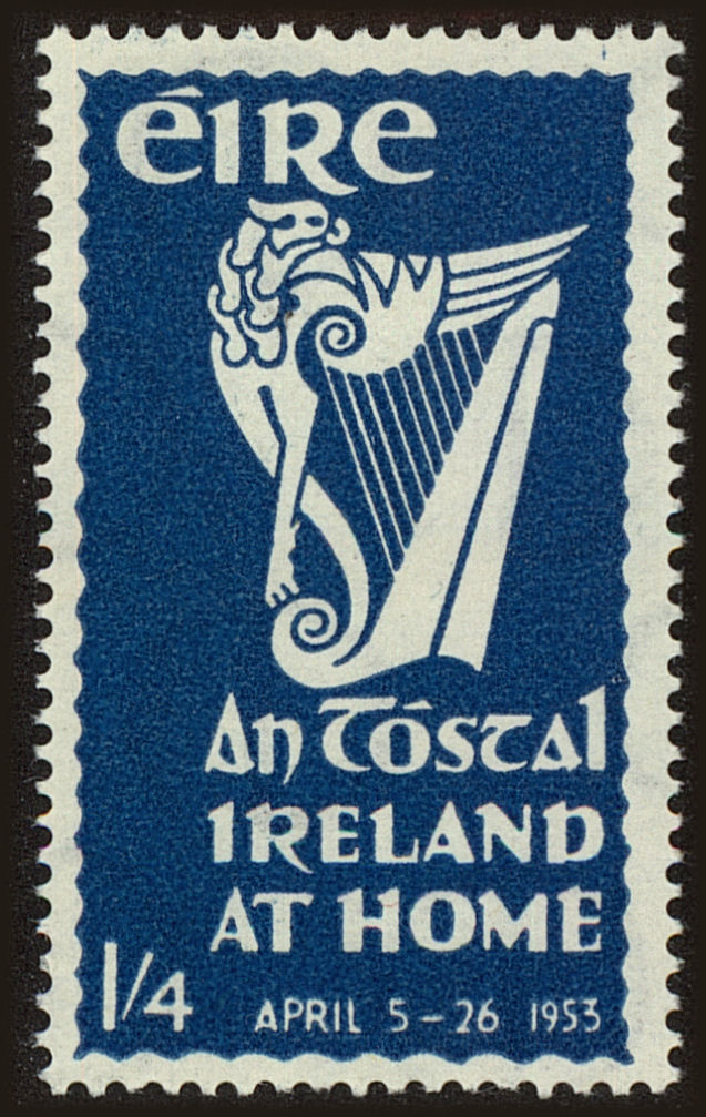 Front view of Ireland 148 collectors stamp