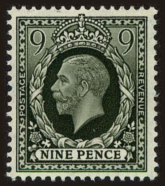 Front view of Great Britain 218 collectors stamp