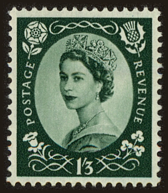 Front view of Great Britain 307 collectors stamp