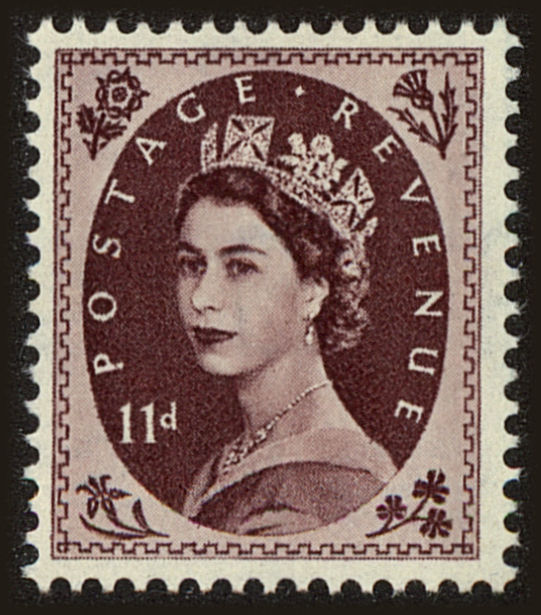 Front view of Great Britain 305 collectors stamp