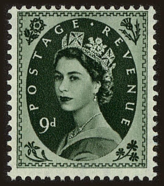 Front view of Great Britain 303 collectors stamp