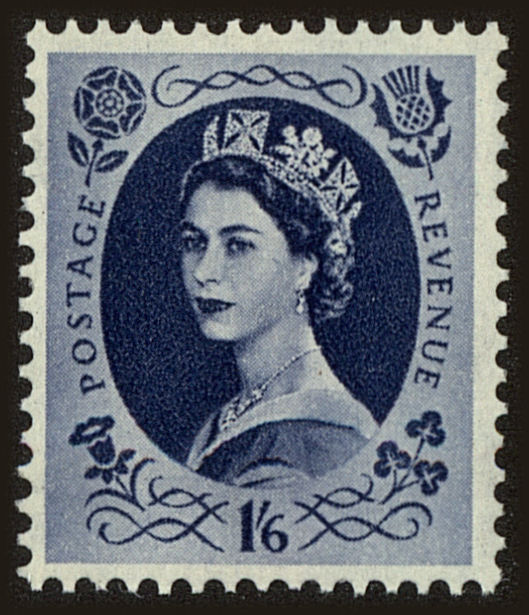 Front view of Great Britain 308 collectors stamp