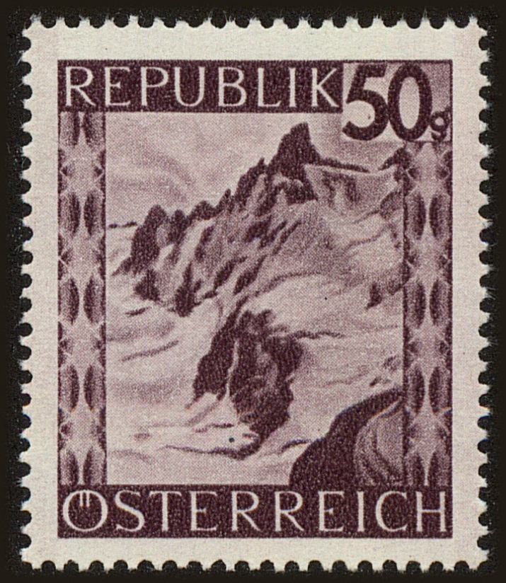 Front view of Austria 487 collectors stamp