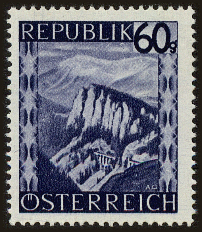 Front view of Austria 488 collectors stamp