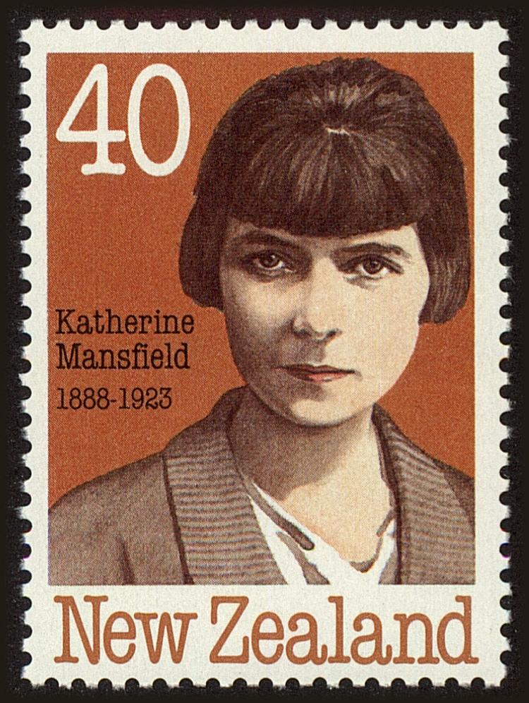 Front view of New Zealand 946 collectors stamp