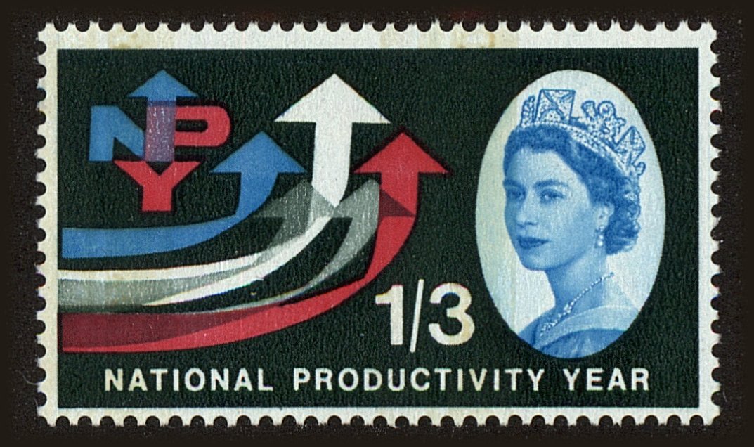 Front view of Great Britain 389p collectors stamp