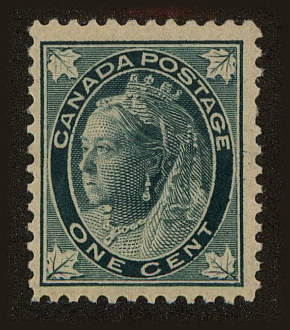 Front view of Canada 67 collectors stamp