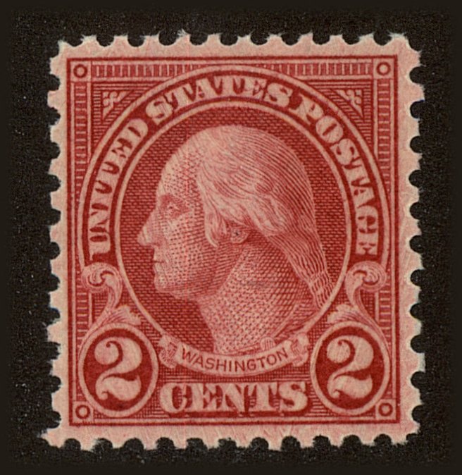 Front view of United States 579 collectors stamp