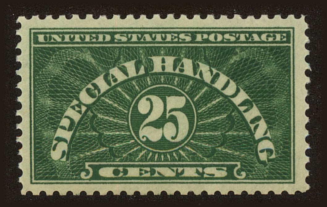 Front view of United States QE4a collectors stamp