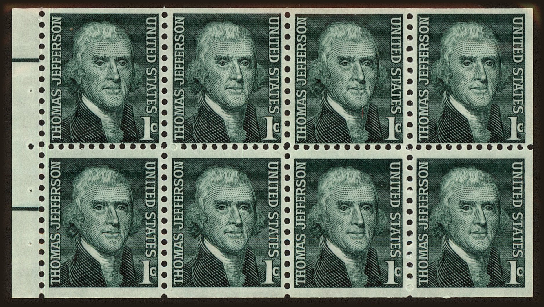 Front view of United States 1278a collectors stamp