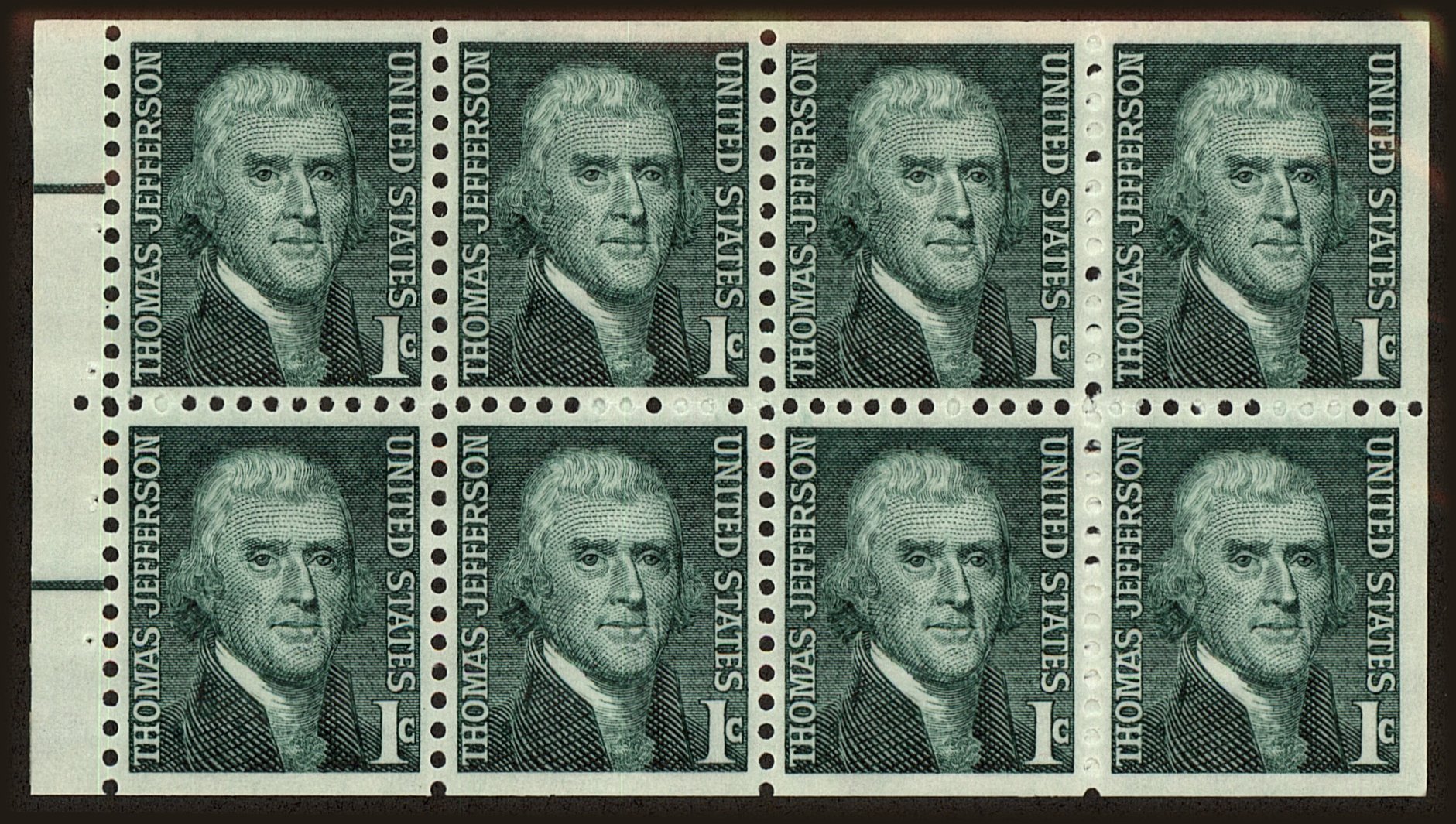 Front view of United States 1278a collectors stamp