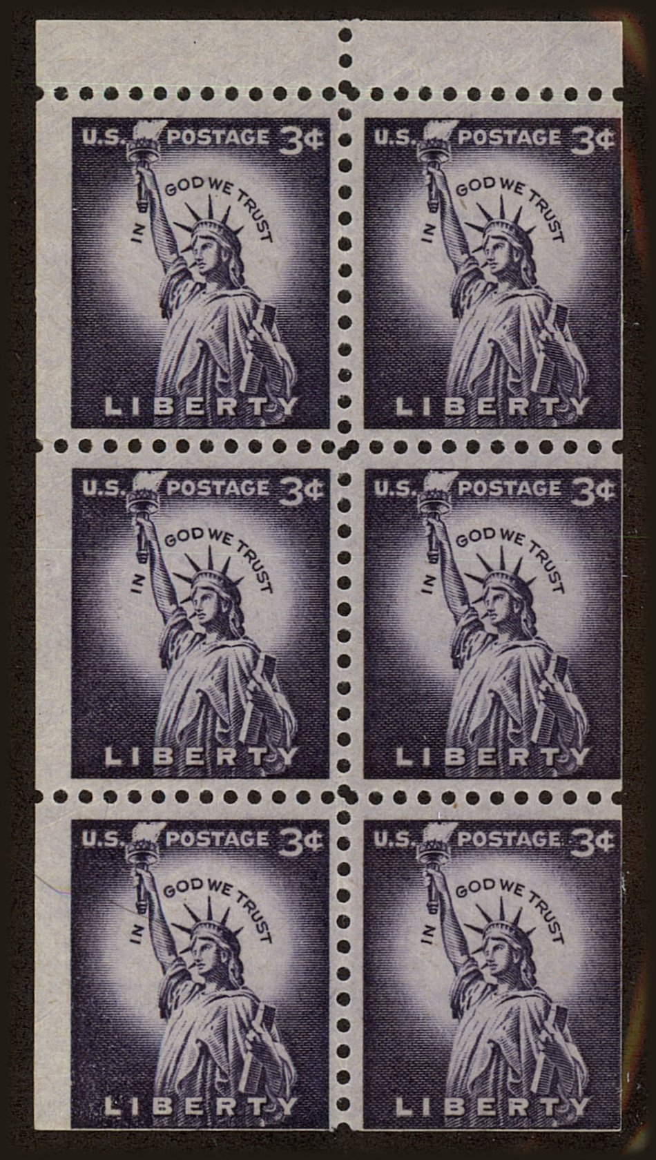Front view of United States 1035a collectors stamp