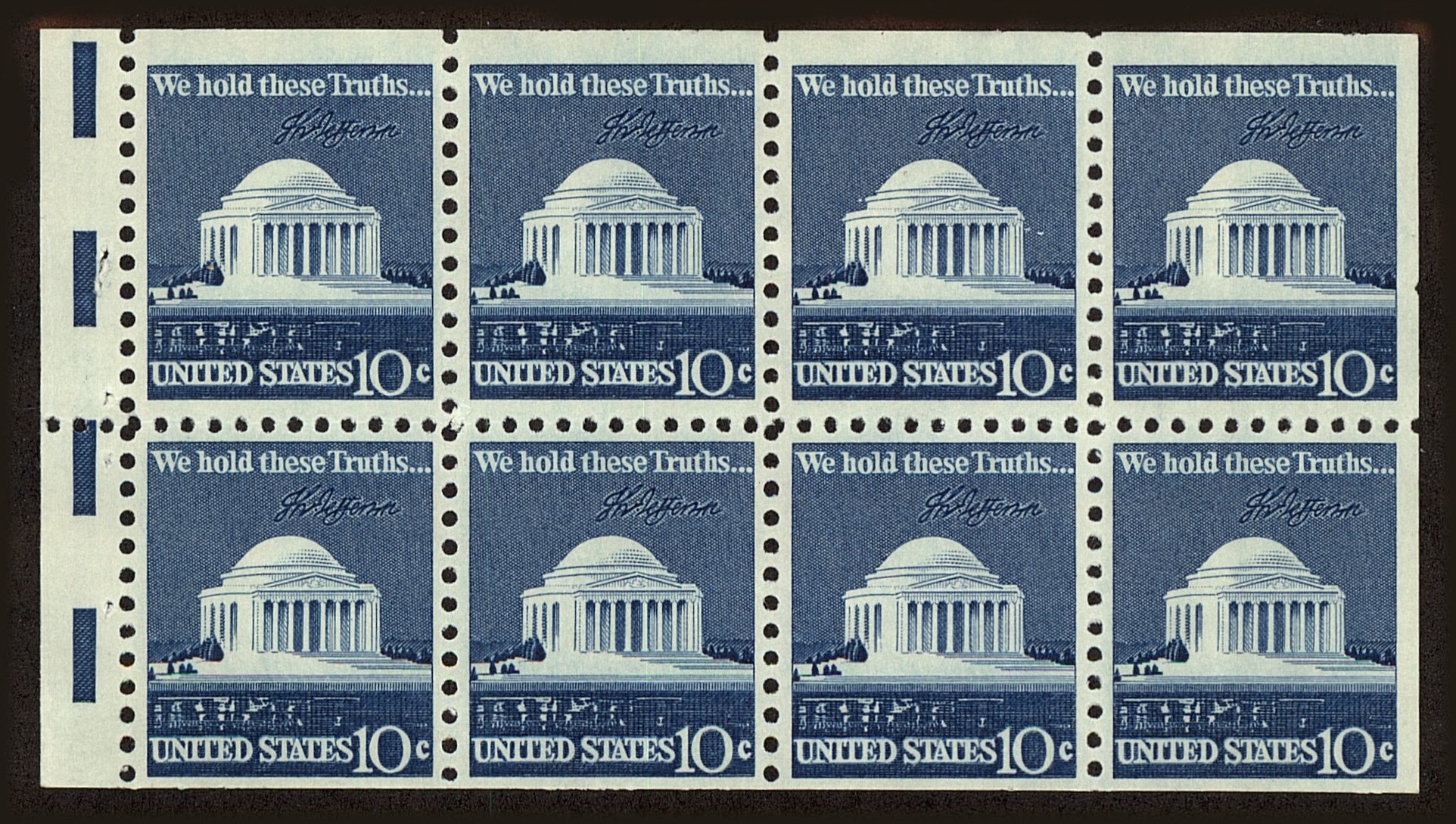 Front view of United States 1510c collectors stamp